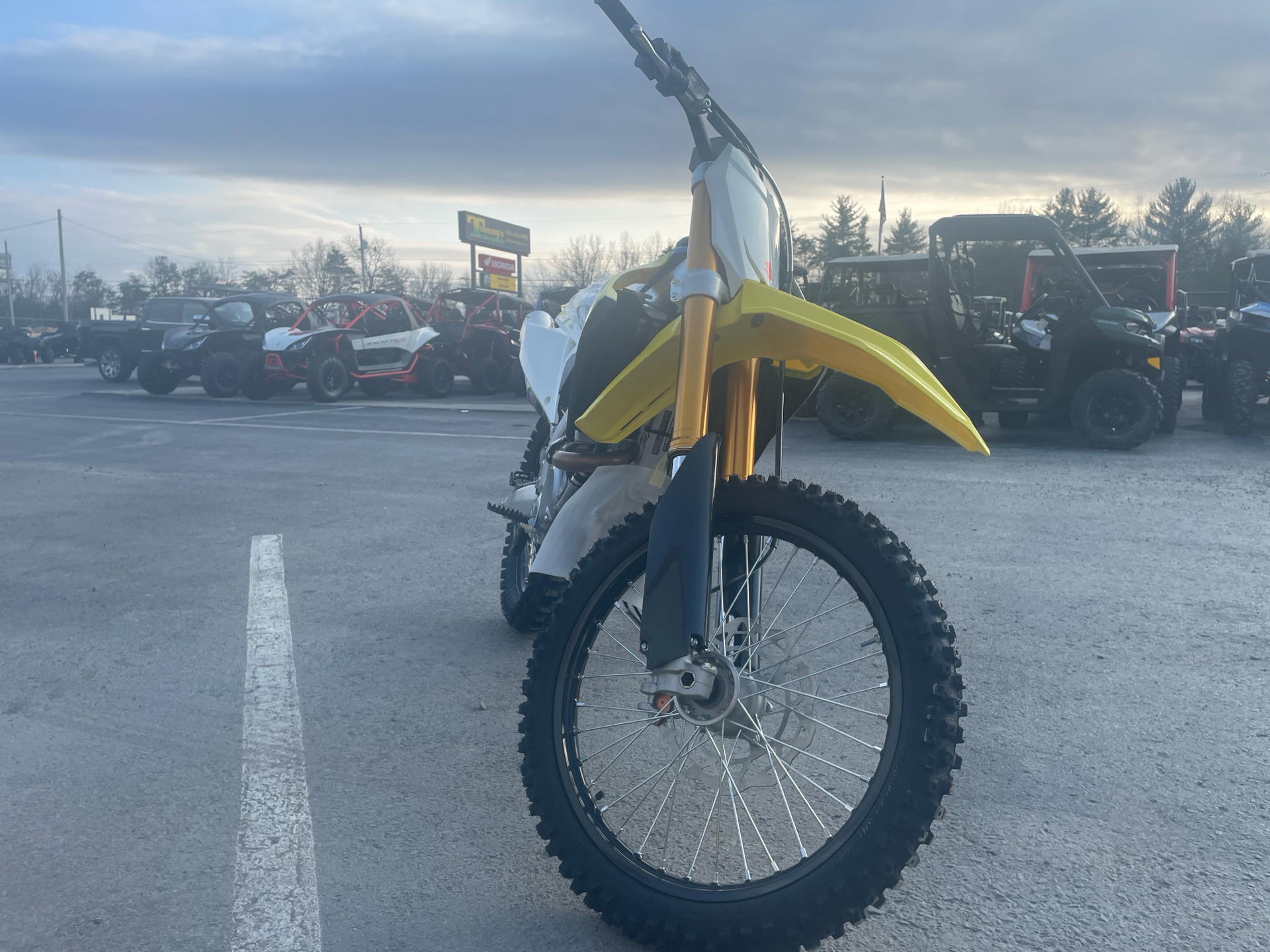 New 2025 Suzuki RM-Z450 Champion Yellow No. 2 | Motorcycles in