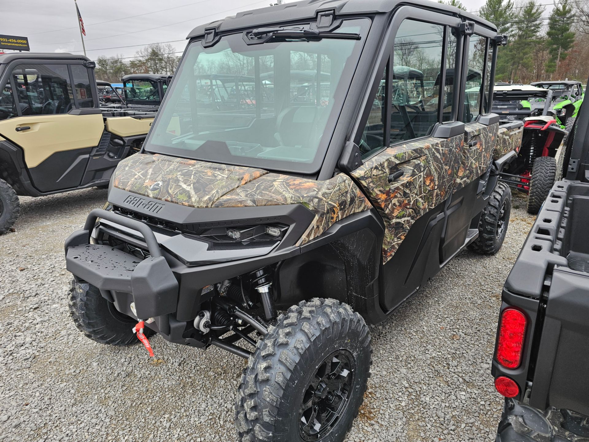 New 2026 Can-Am Defender MAX XT CAB HD11 Dark Wildland Camo