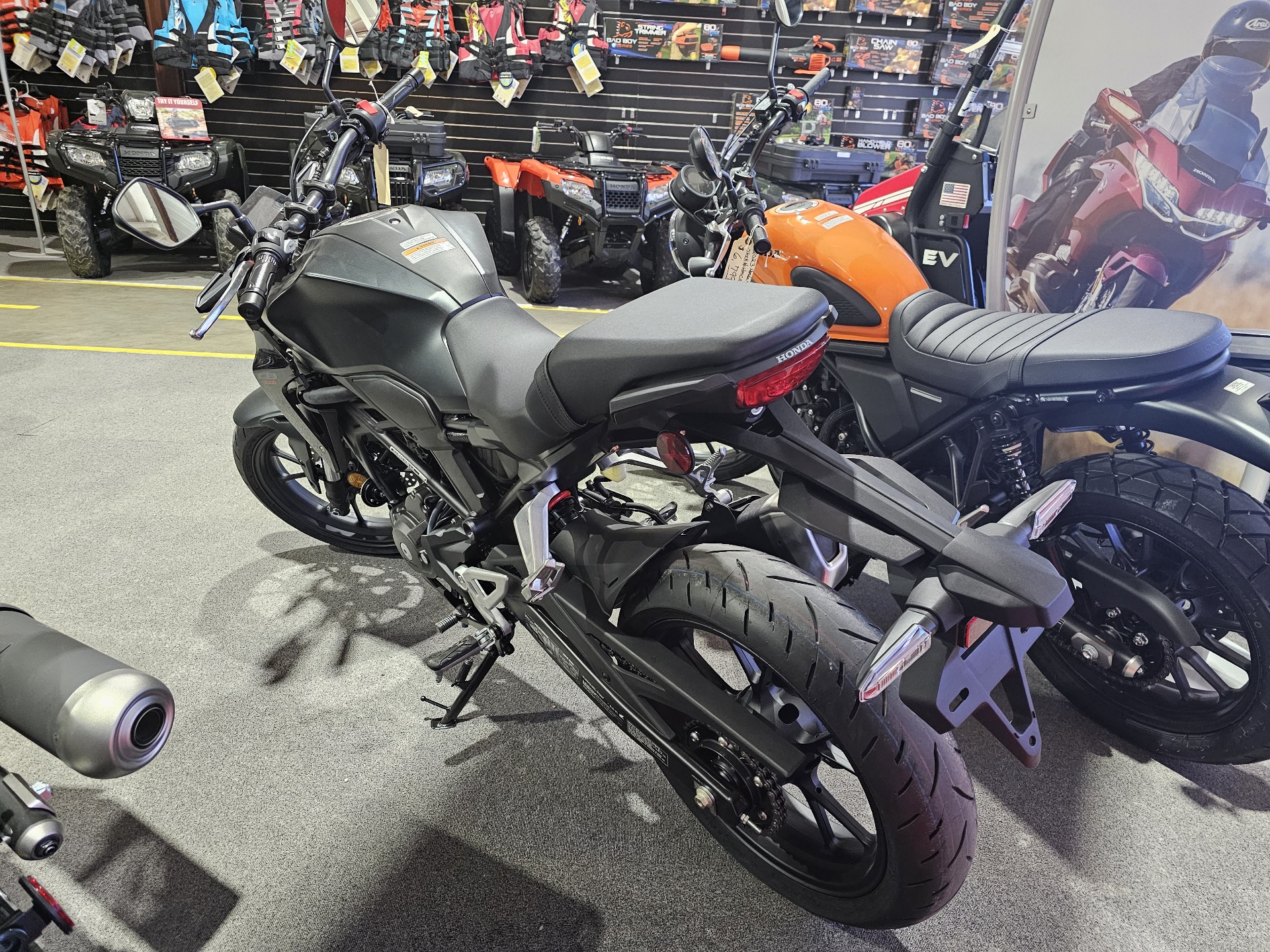 New 2024 Honda CB300R ABS Matte Black Metallic | Motorcycles in