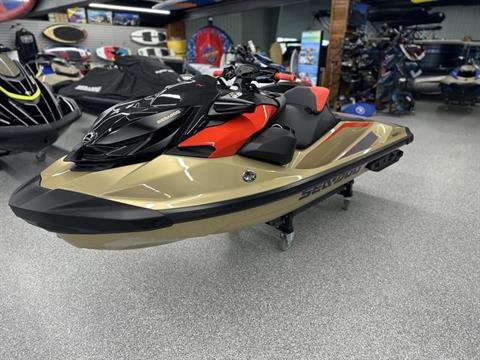 New 2025 Sea-Doo RXP-X 325 iBR Metallic Tan / Lava Red Premium