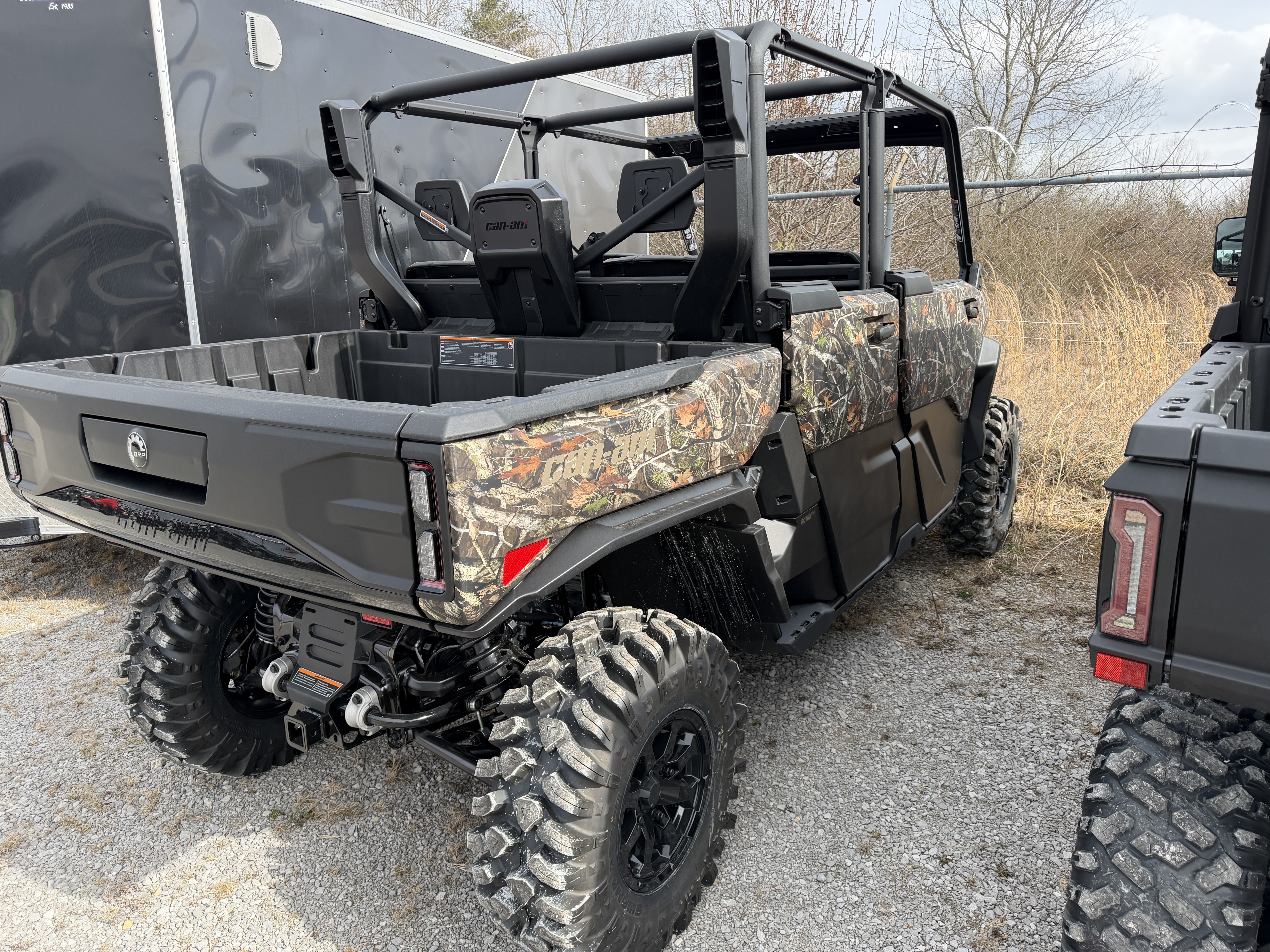 New 2026 Can-Am Defender MAX X MR HD11 With Half-Doors Dark