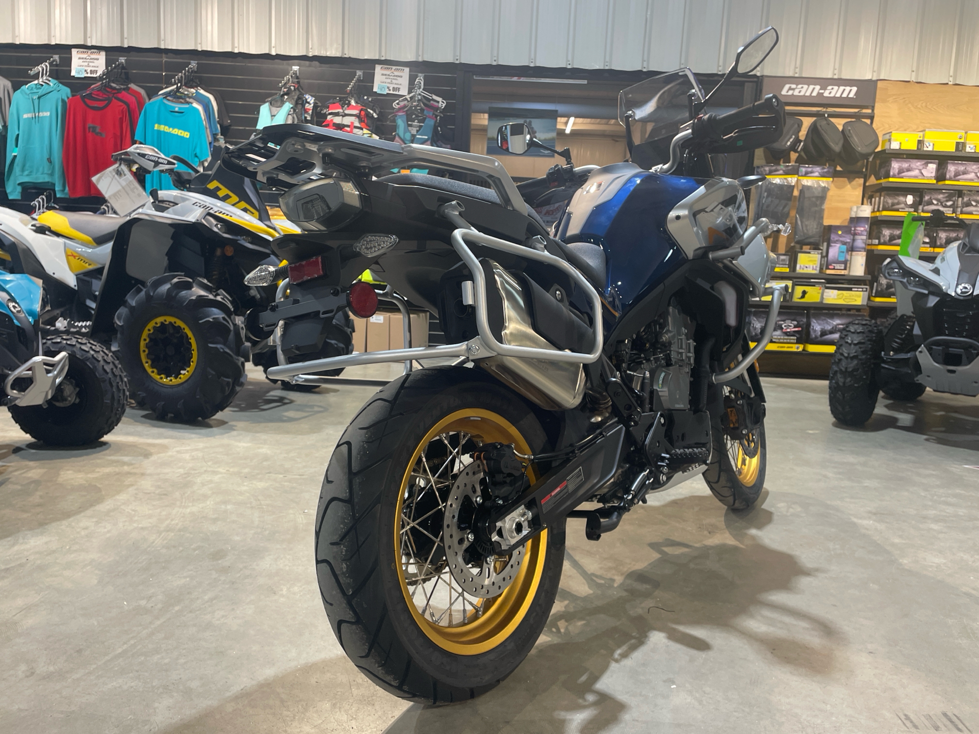 New 2024 CFMOTO IBEX 800 T Twilight Blue | Motorcycles in