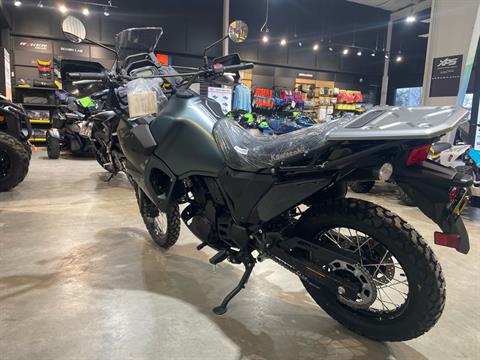 New 2025 Kawasaki KLR®650 S ABS Metallic Matte Old School Green