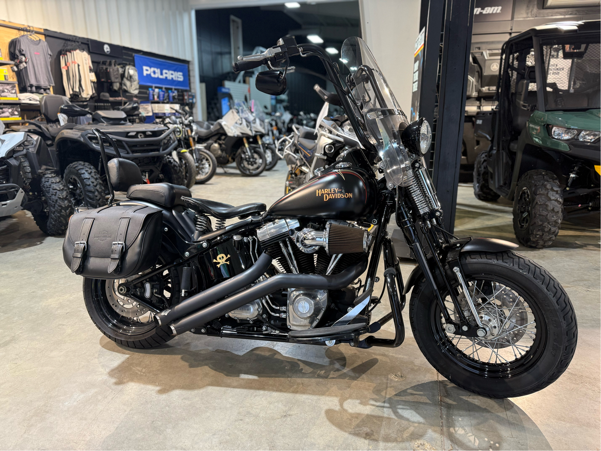 Used 2011 Harley-Davidson Softail® Cross Bones™ Vivid Black