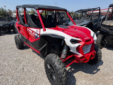 New 2026 Honda Talon 1000X-4 FOX Live Valve Pearl Red | Utility
