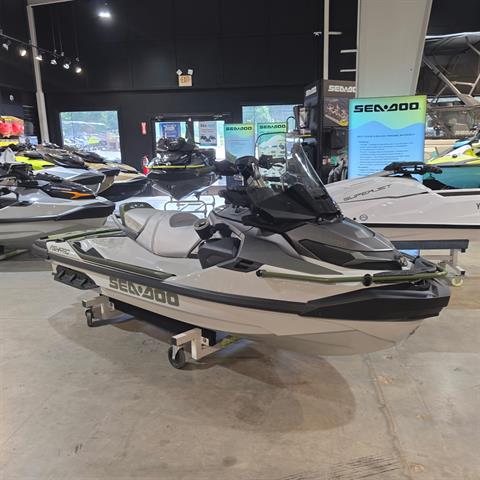 New 2025 Sea-Doo FishPro Apex 300 Shark Grey / Nori Green