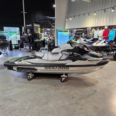New 2025 Sea-Doo FishPro Apex 300 Shark Grey / Nori Green