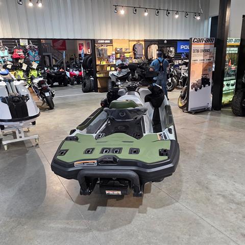 New 2025 Sea-Doo FishPro Apex 300 Shark Grey / Nori Green