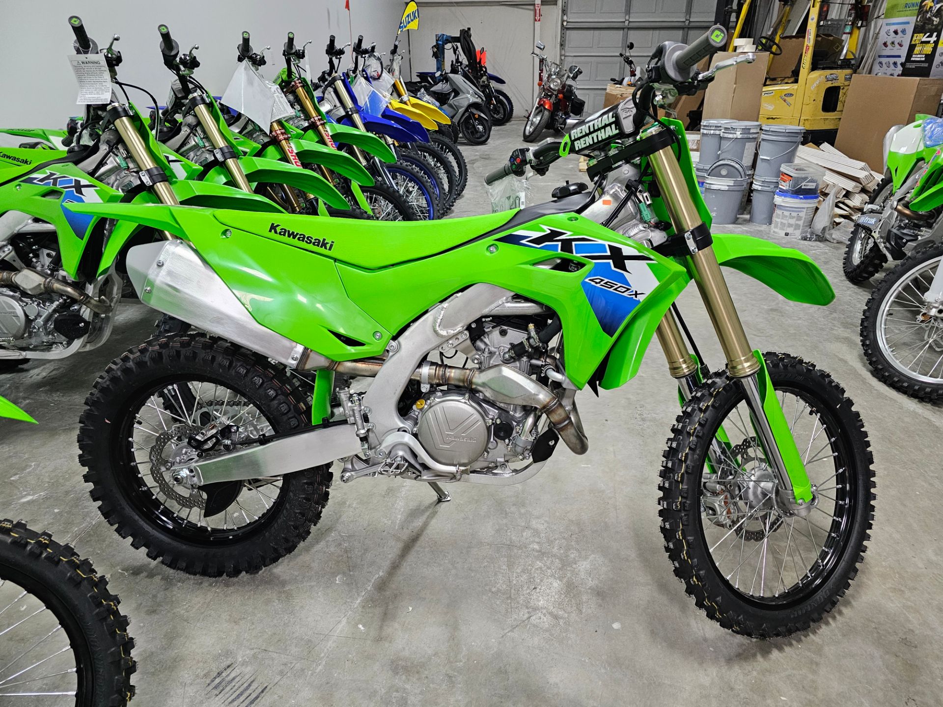 New 2026 Kawasaki KX 450X Lime Green | Motorcycles in Crossville