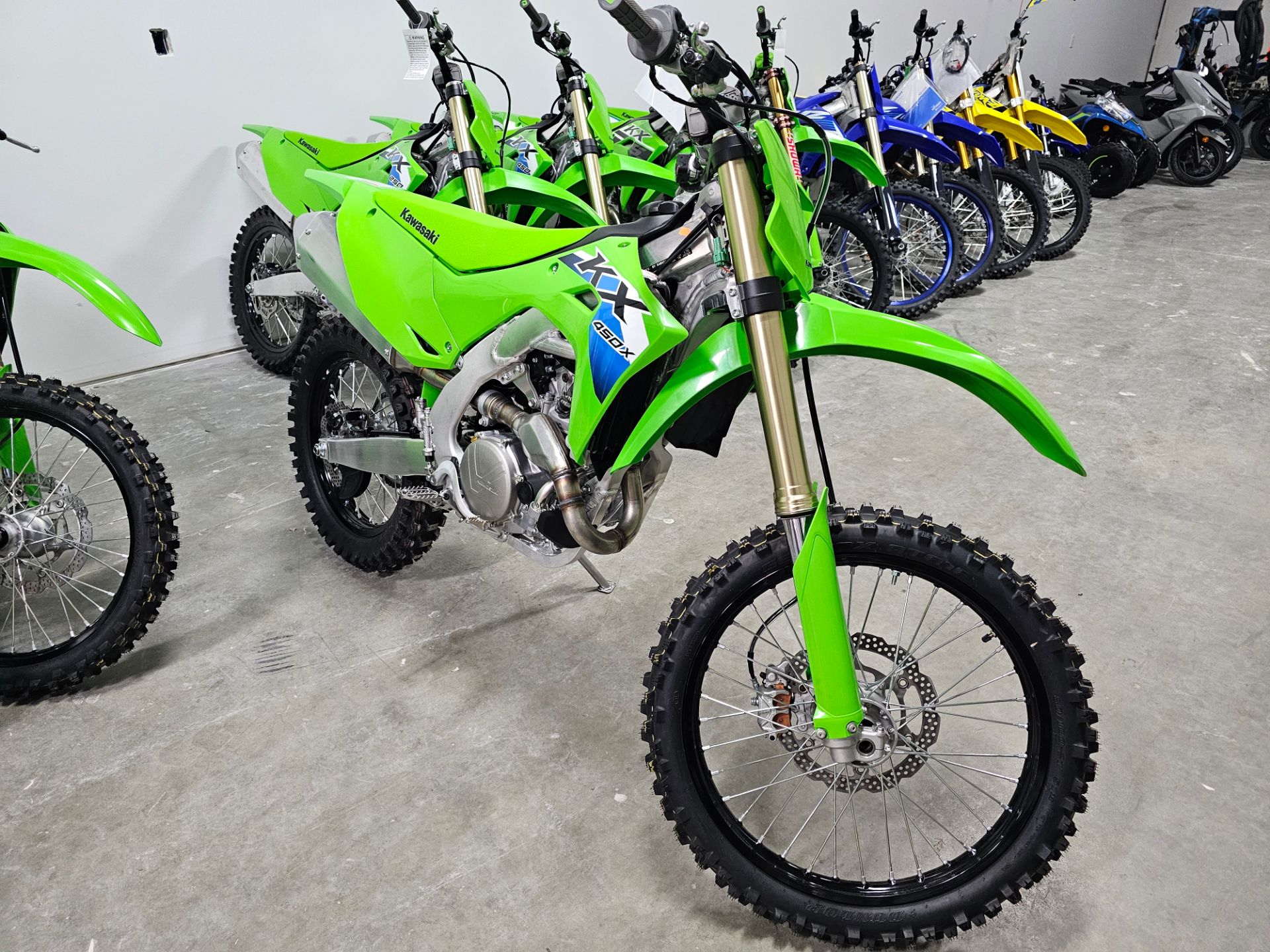 New 2026 Kawasaki KX 450X Lime Green | Motorcycles in Crossville