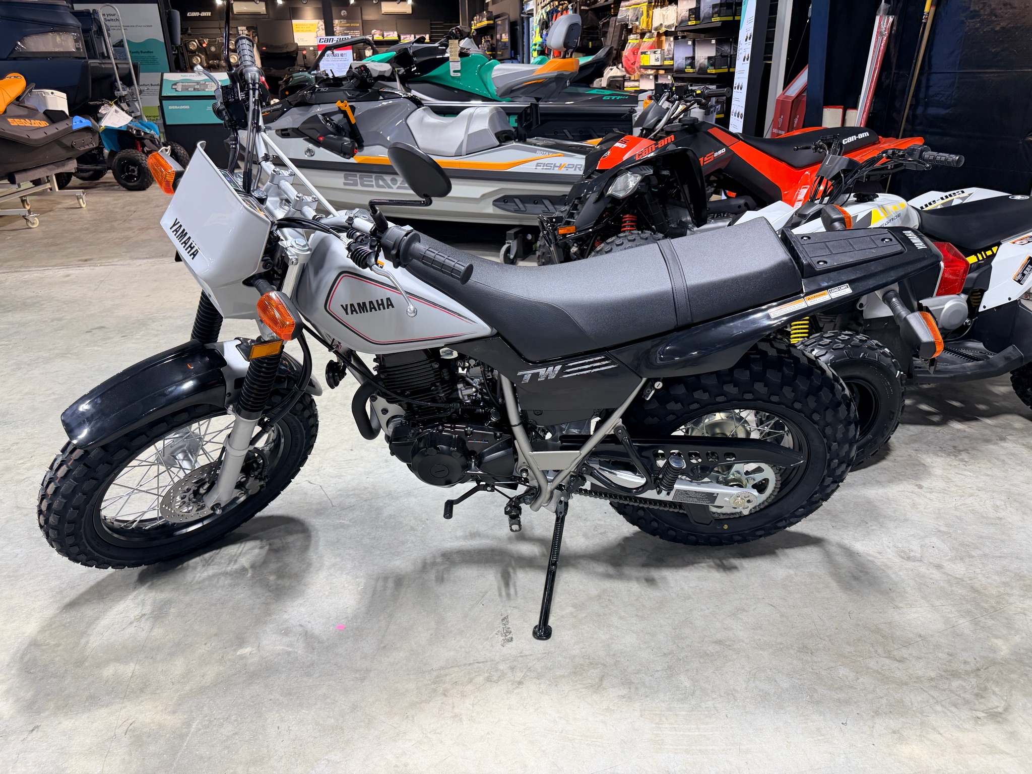 New 2027 Yamaha TW200 Gallant Gray | Motorcycles in Crossville TN