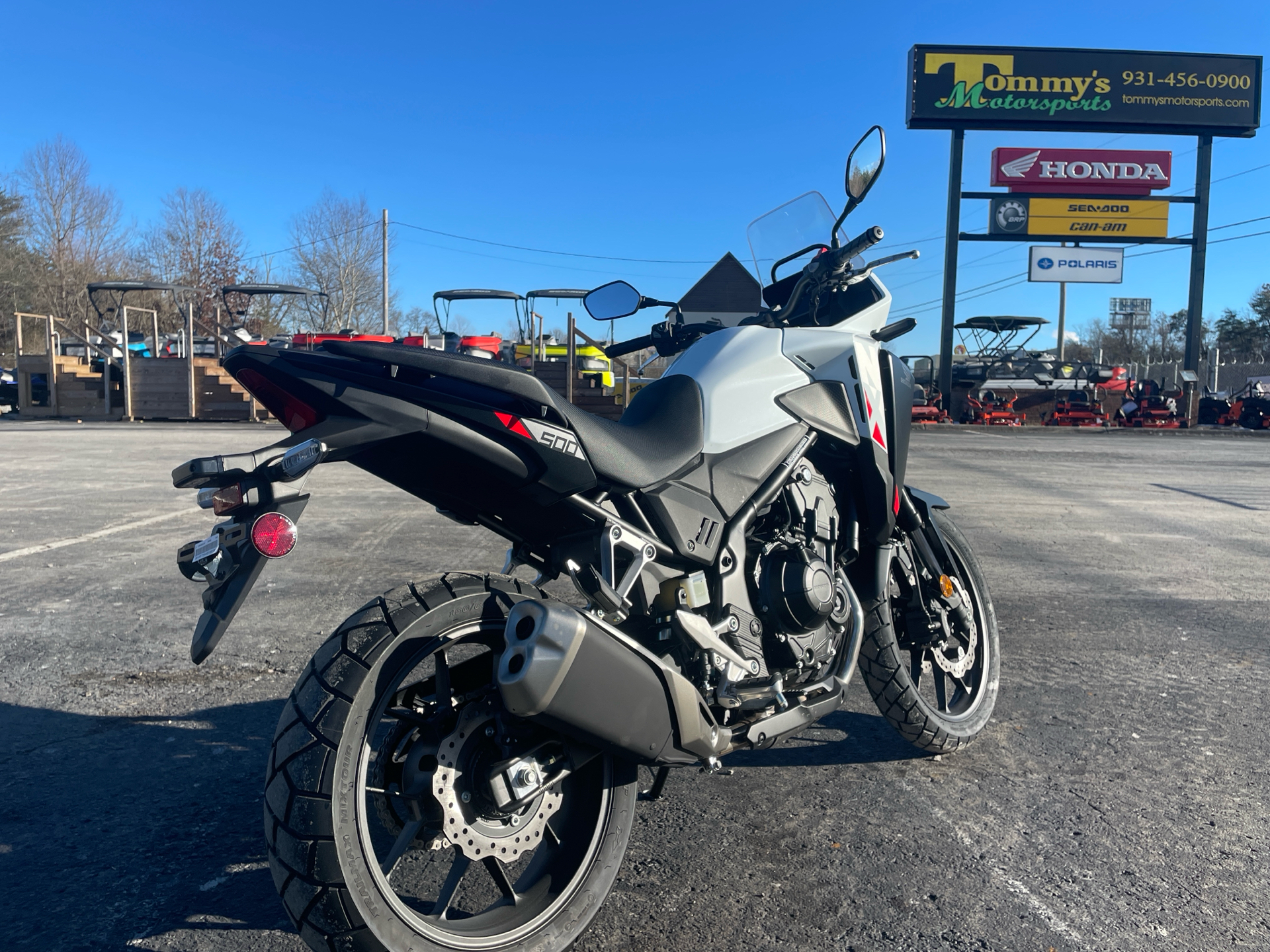 New 2025 Honda NX500 Pearl White | Motorcycles in Crossville TN