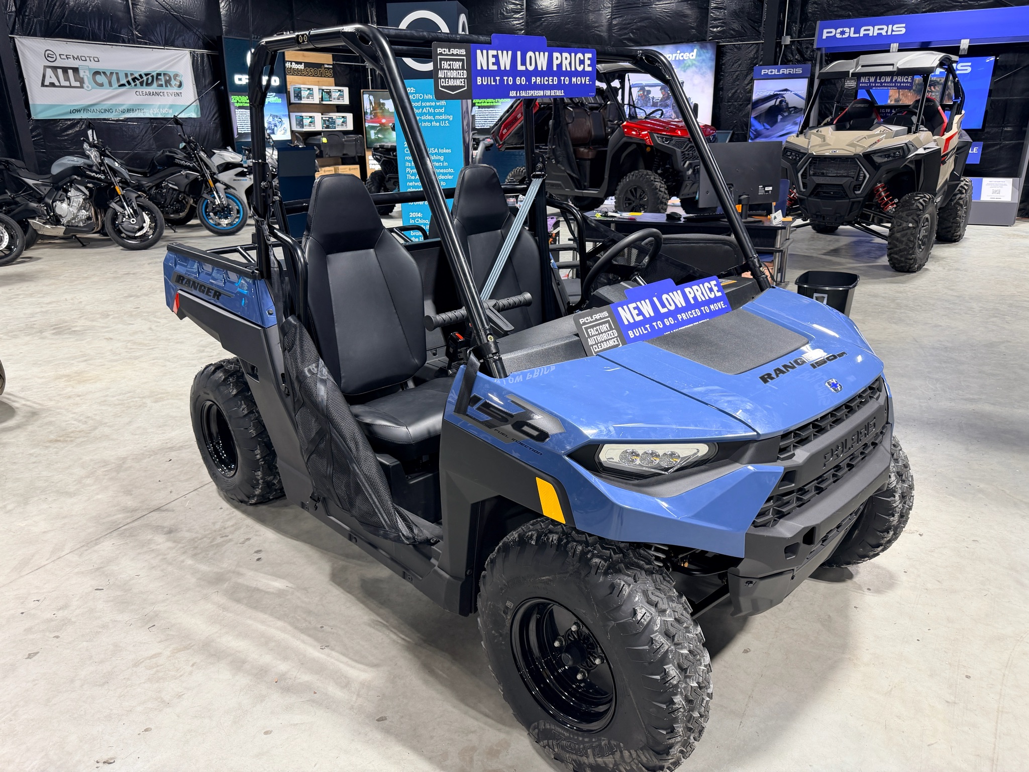 New 2027 Polaris Ranger 150 EFI Zenith Blue | Utility Vehicles in