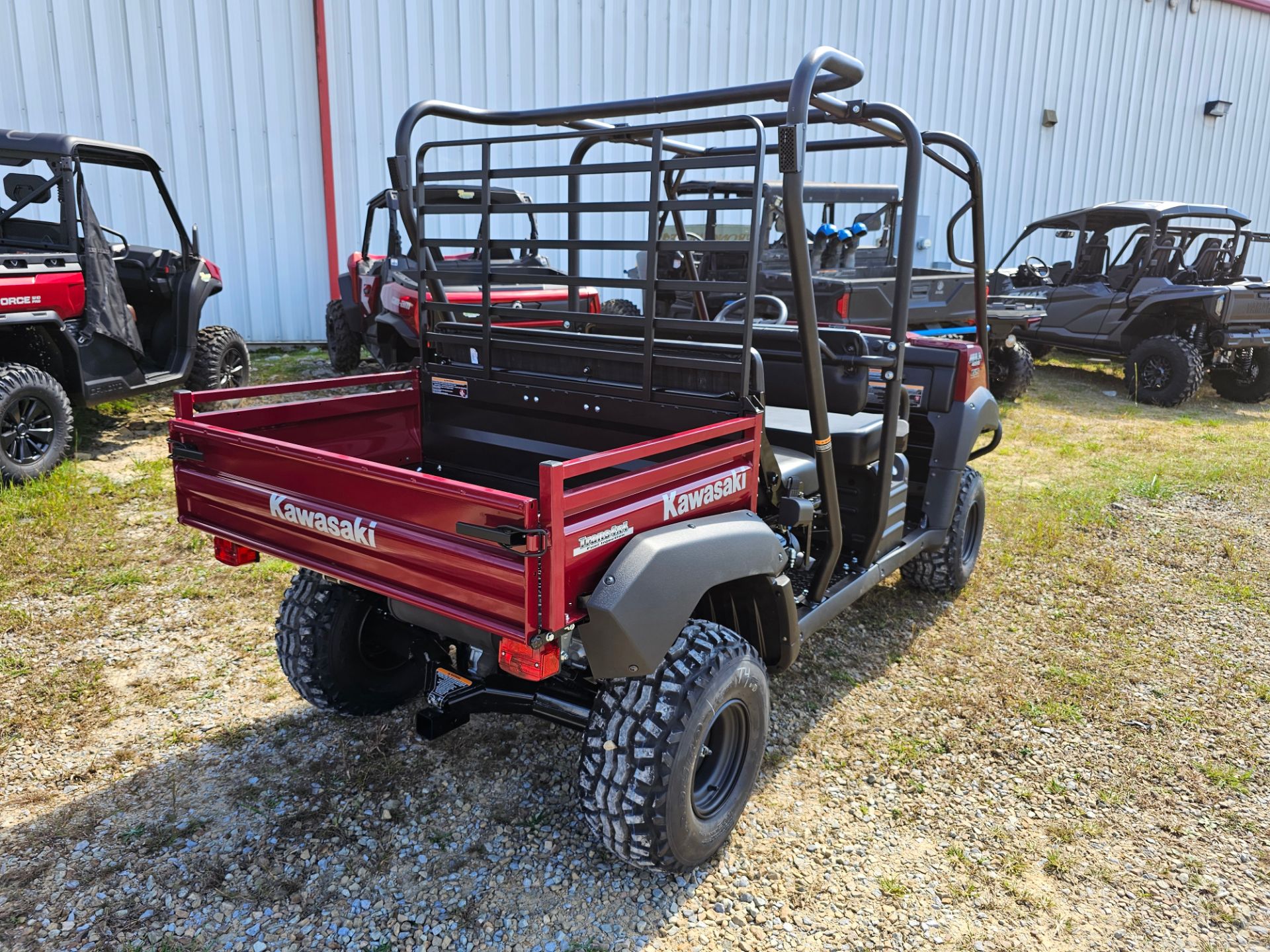 New 2026 Kawasaki MULE™ 4010 Trans4x4® Dark Royal Red | Utility