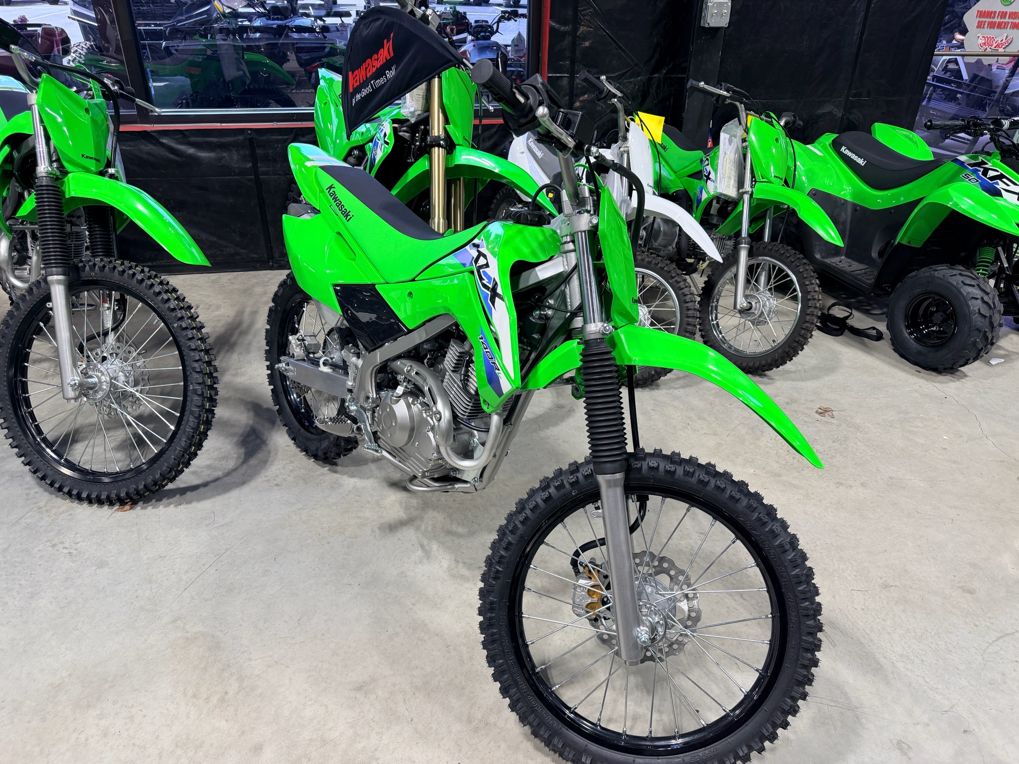 New 2027 Kawasaki KLX®140R L Lime Green | Motorcycles in