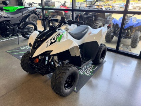 New 2027 Kawasaki KFX®50 Bright White | ATVs in Crossville TN
