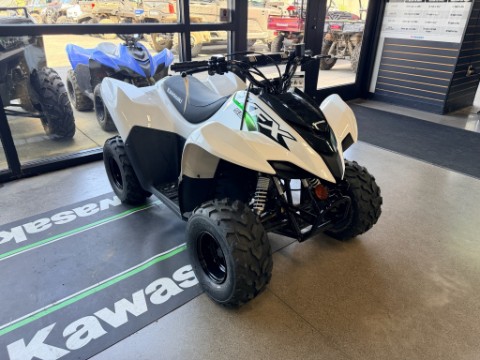 New 2027 Kawasaki KFX®50 Bright White | ATVs in Crossville TN