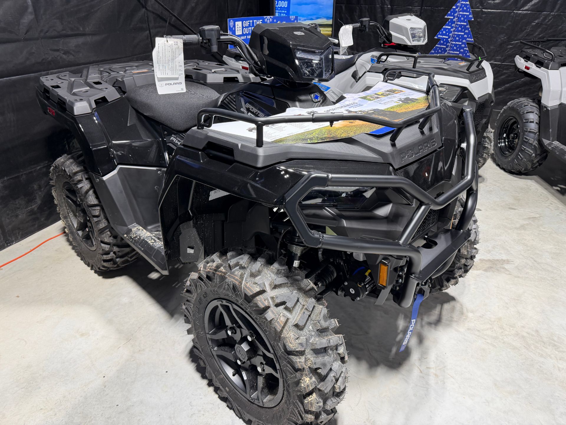 New 2026 Polaris Sportsman 570 Trail Onyx Black | ATVs in Clinton