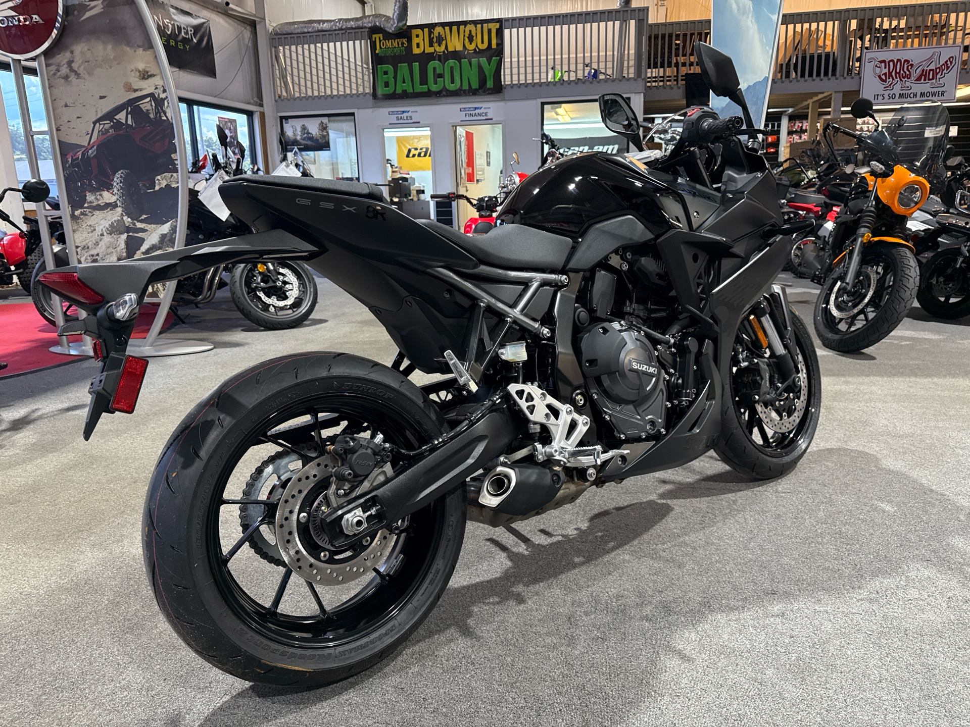 New 2025 Suzuki GSX-8R Metallic Matte Black No. 2 | Motorcycles in