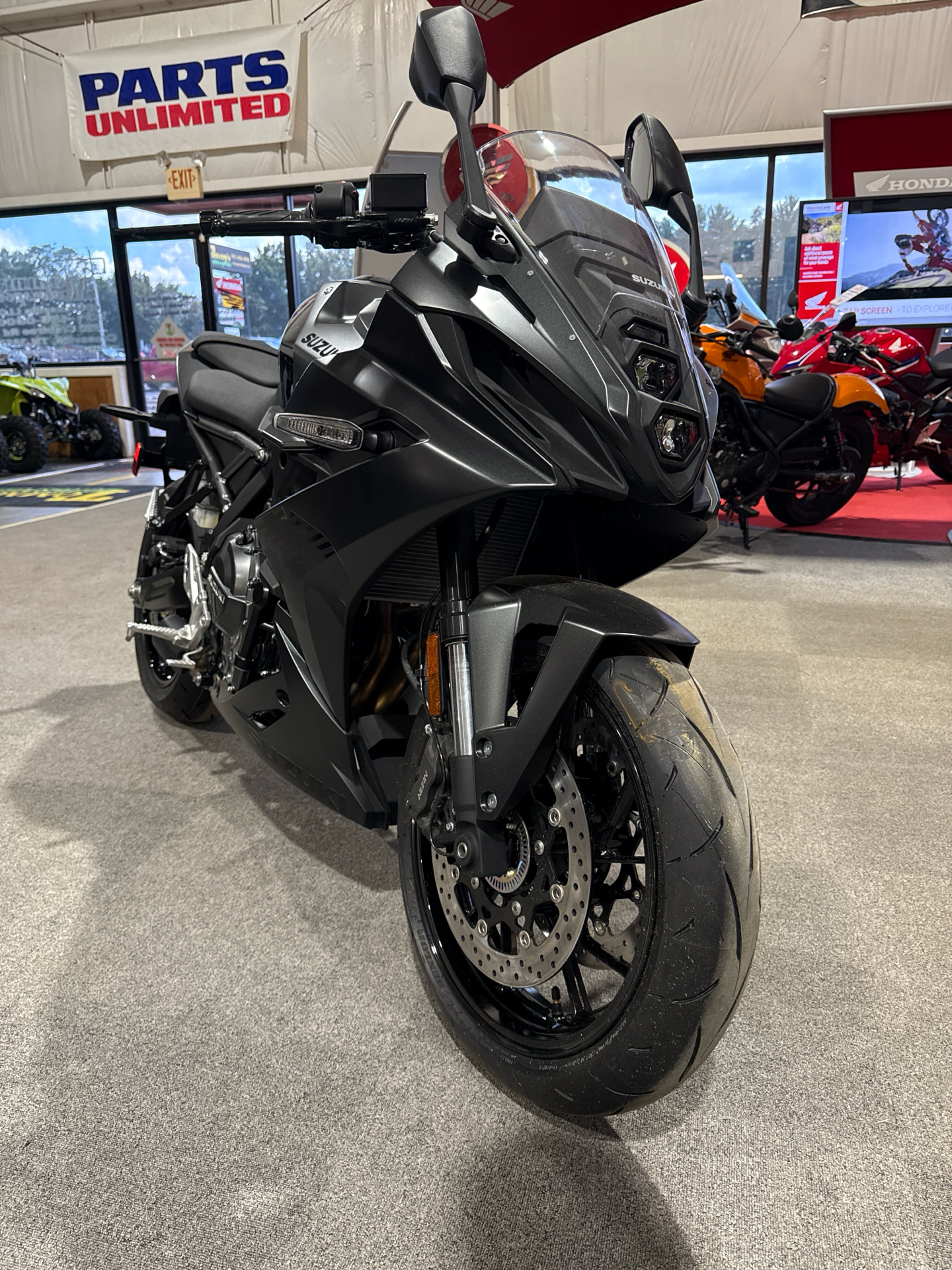 New 2025 Suzuki GSX-8R Metallic Matte Black No. 2 | Motorcycles in