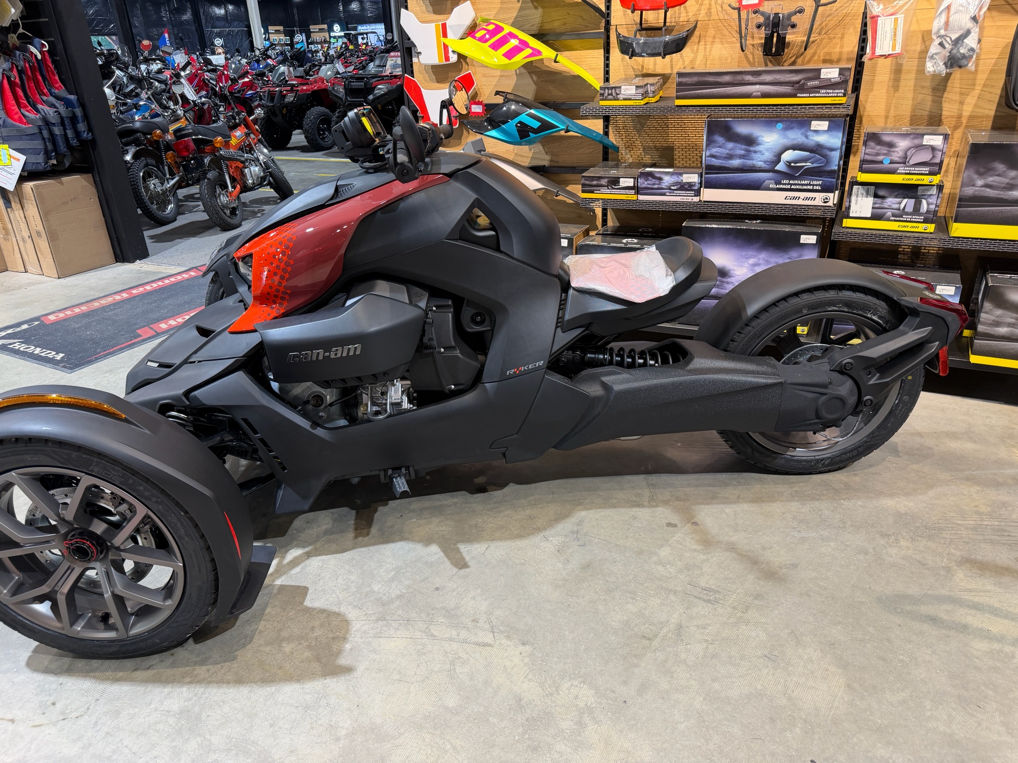 New 2026 Can-Am Ryker 900 ACE Intense Black | Motorcycles in