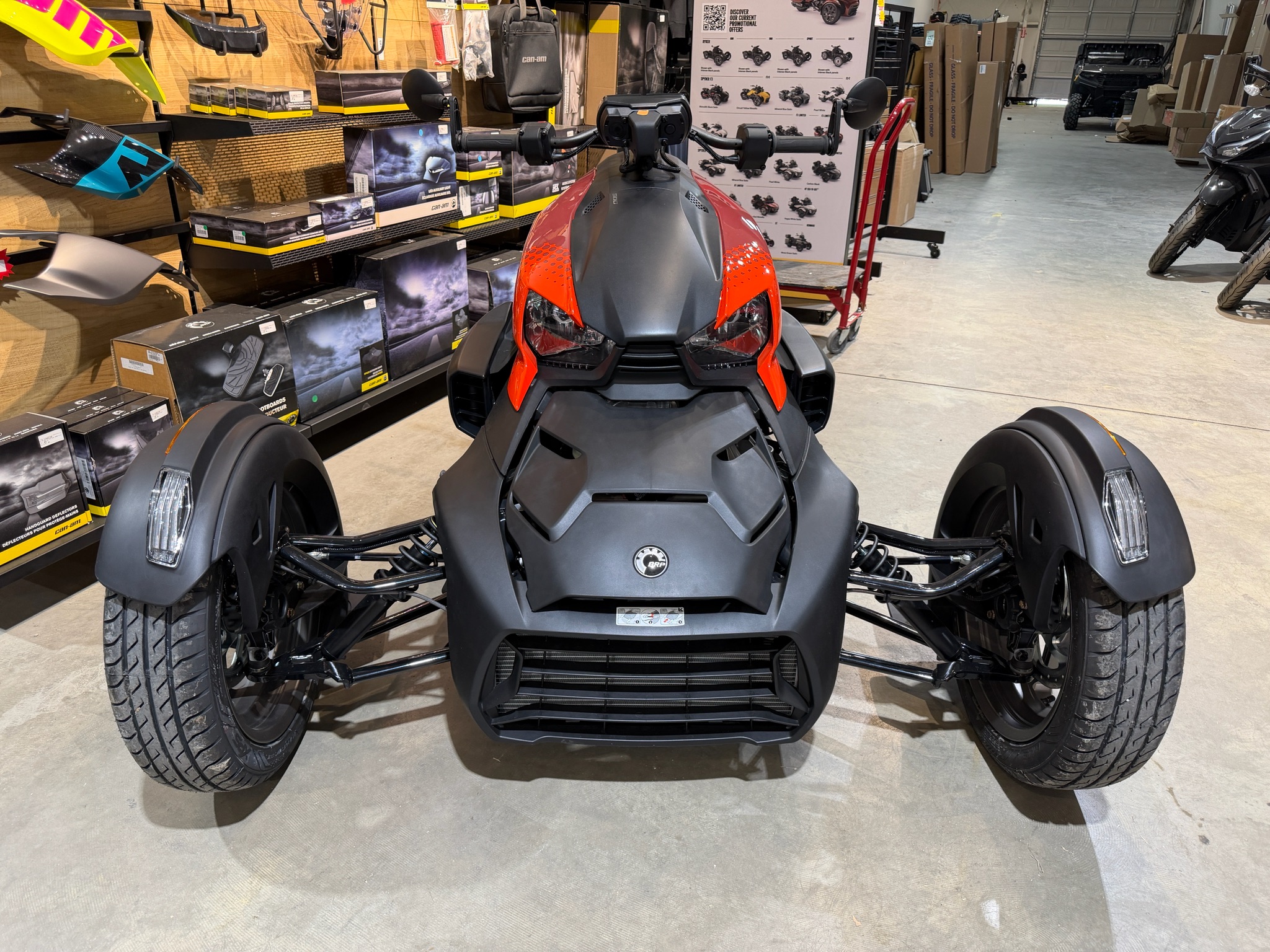 New 2026 Can-Am Ryker 900 ACE Intense Black | Motorcycles in