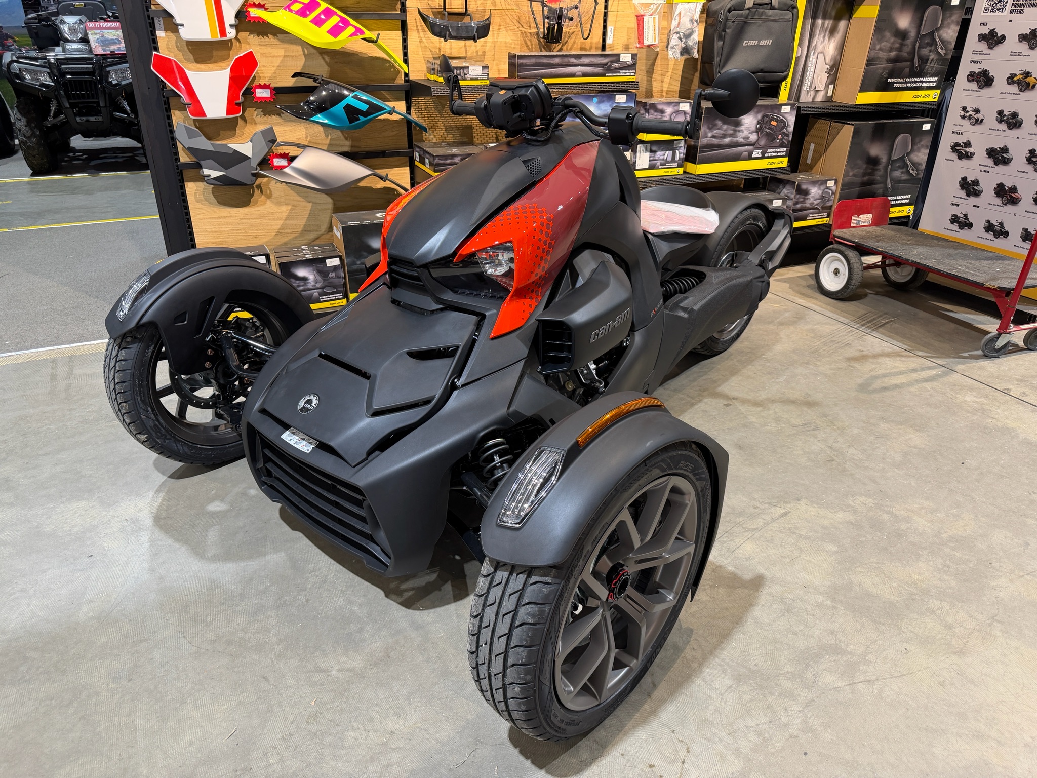 New 2026 Can-Am Ryker 900 ACE Intense Black | Motorcycles in
