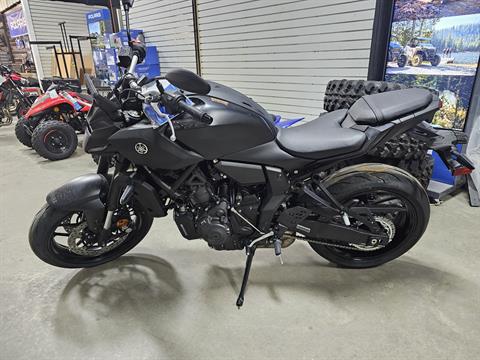New 2025 Yamaha MT-07 Matte Charcoal Black | Motorcycles in