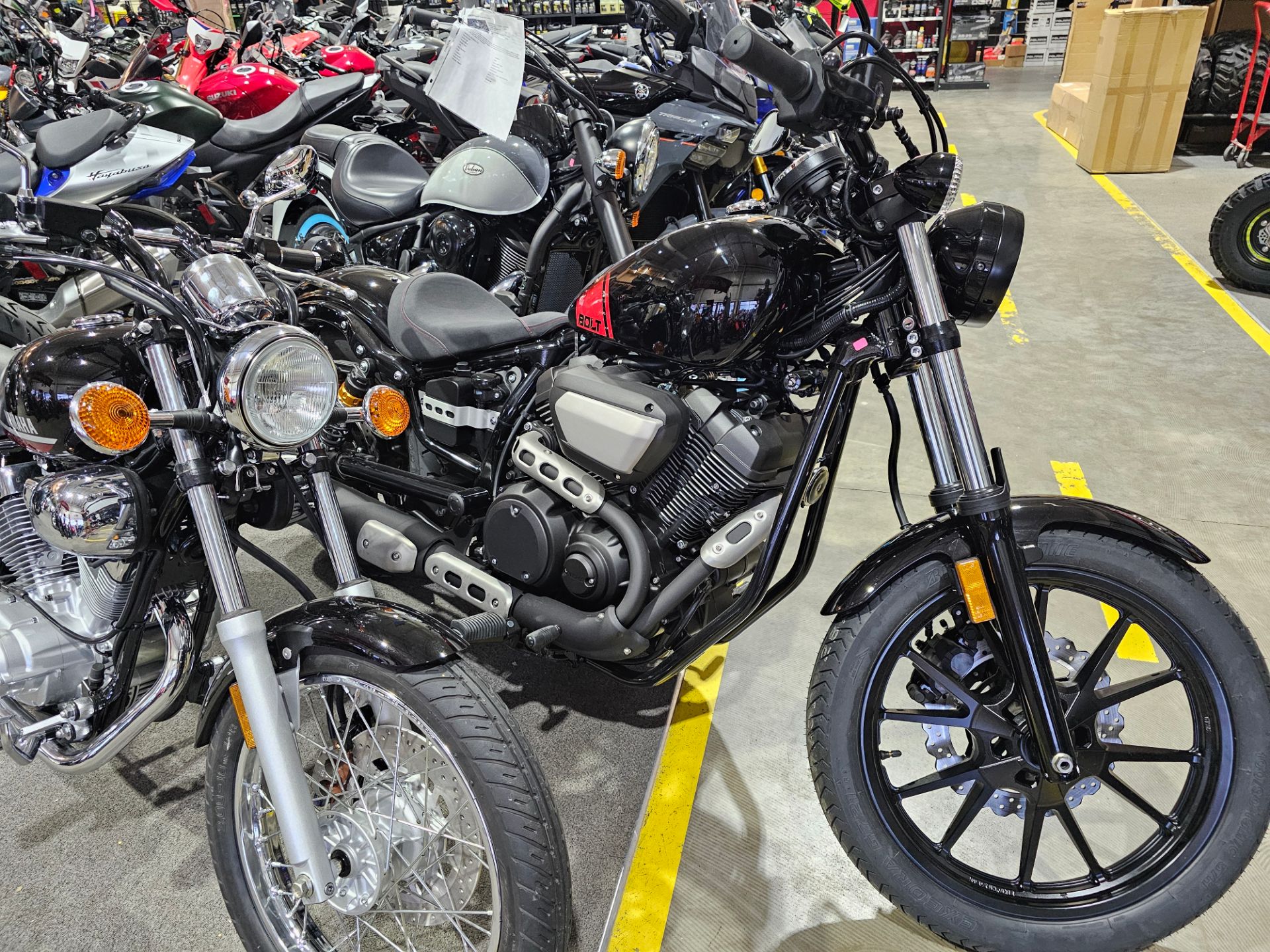 New 2025 Yamaha Bolt R-Spec Raven | Motorcycles in Crossville TN