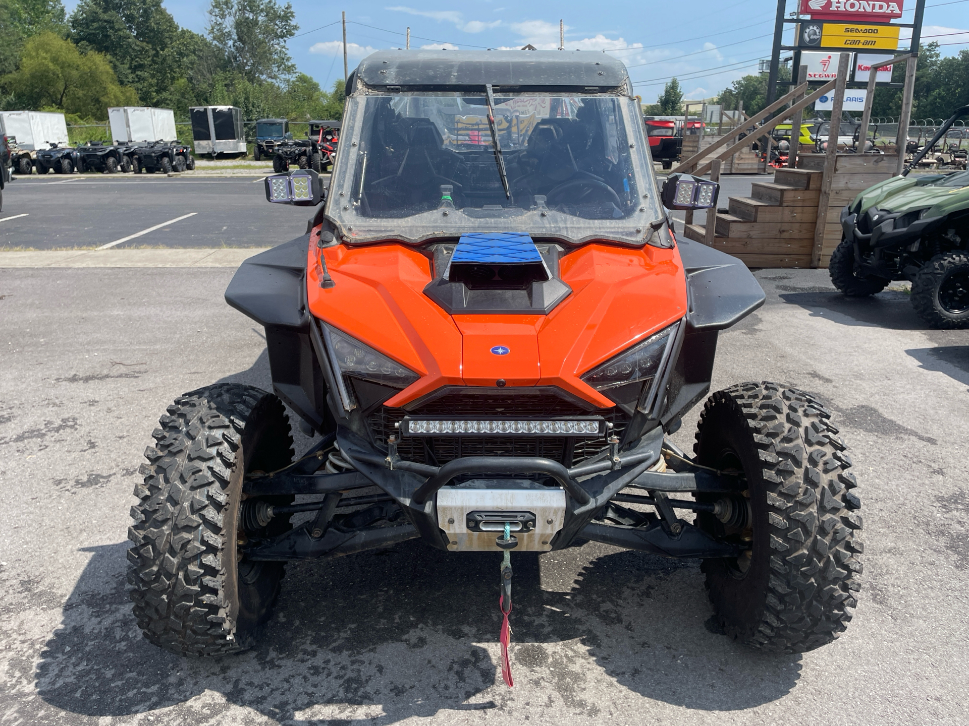 Used 2023 Polaris RZR Turbo R 4 Ultimate Orange Madness | Utility