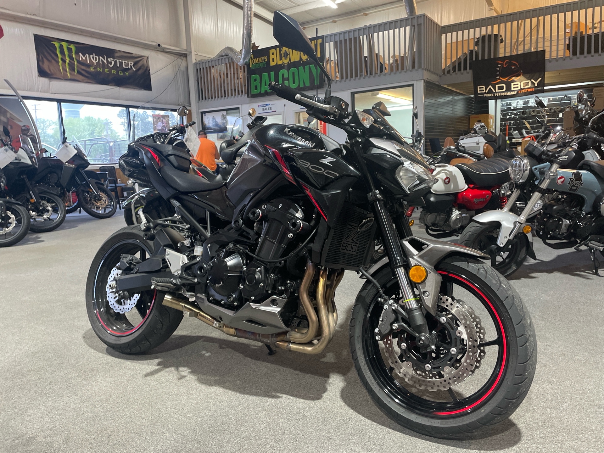 NANGA シュラフ Blackline Series 360ST Used 2023 Kawasaki Z900 ABS Metallic Spark Black / Metallic