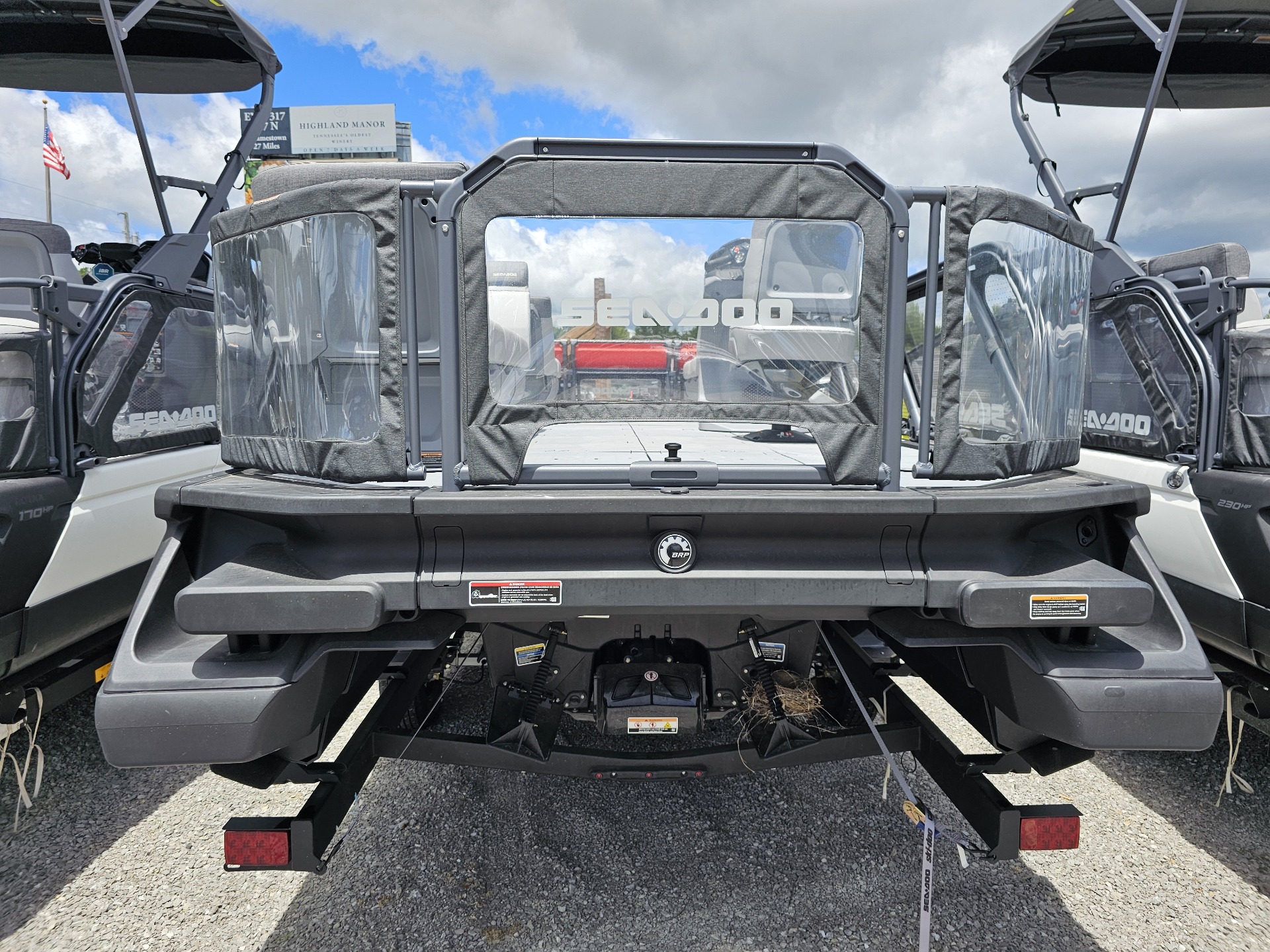 New 2024 Sea-Doo Switch 19 - 170 hp Lava Red / Painted Trailer