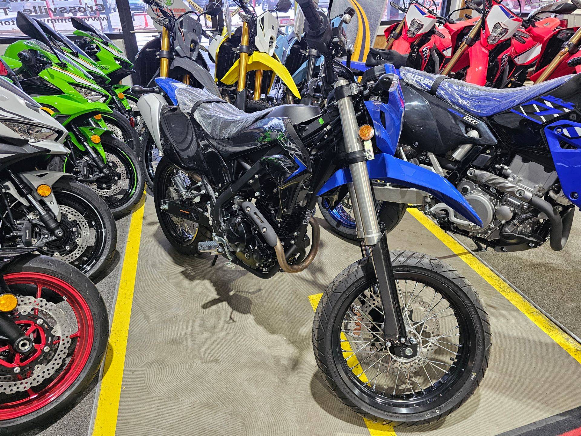 New 2023 Kawasaki KLX 230SM Oriental Blue | Motorcycles in