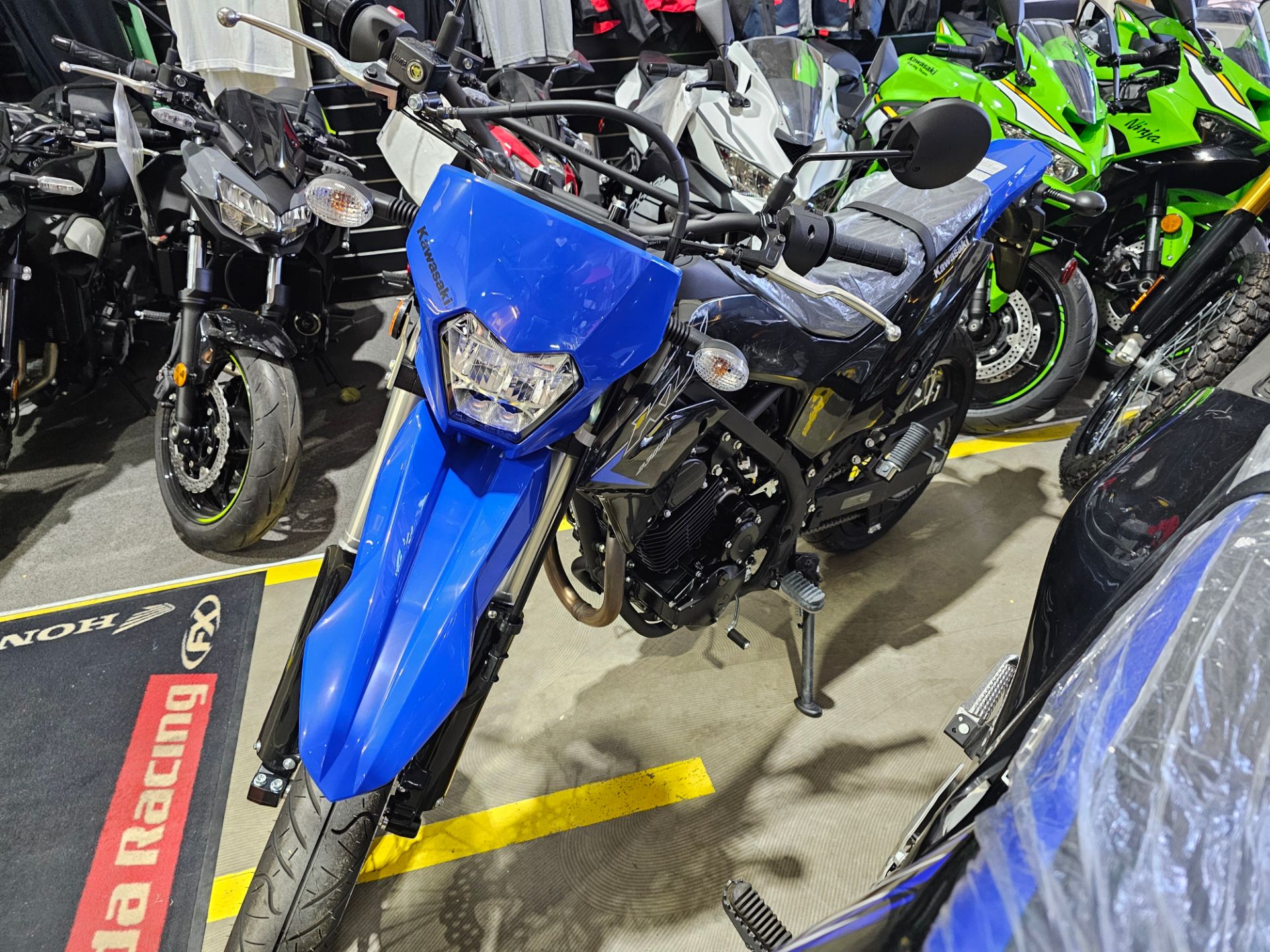 New 2023 Kawasaki KLX 230SM Oriental Blue | Motorcycles in