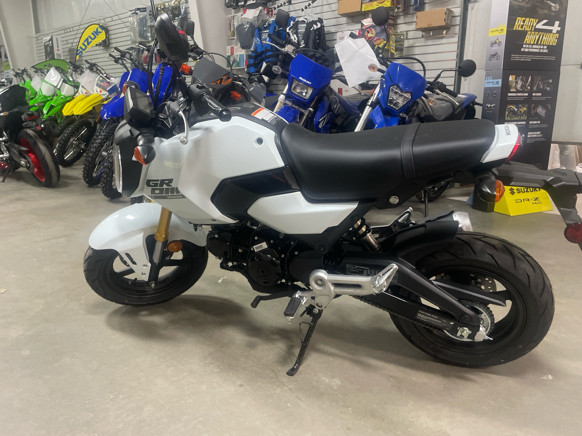 New 2026 Honda Grom ABS Pearl White | Motorcycles in Crossville TN