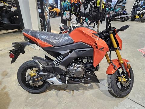 New 2025 Kawasaki Z125 Pro Pearl Lava Orange | Motorcycles in