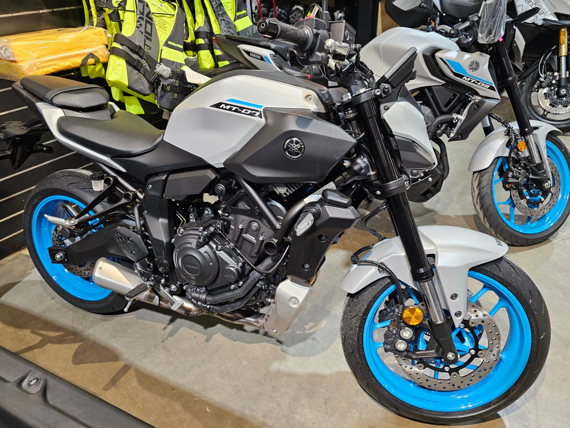 New 2025 Yamaha MT-07 Ice Storm | Motorcycles in Crossville TN