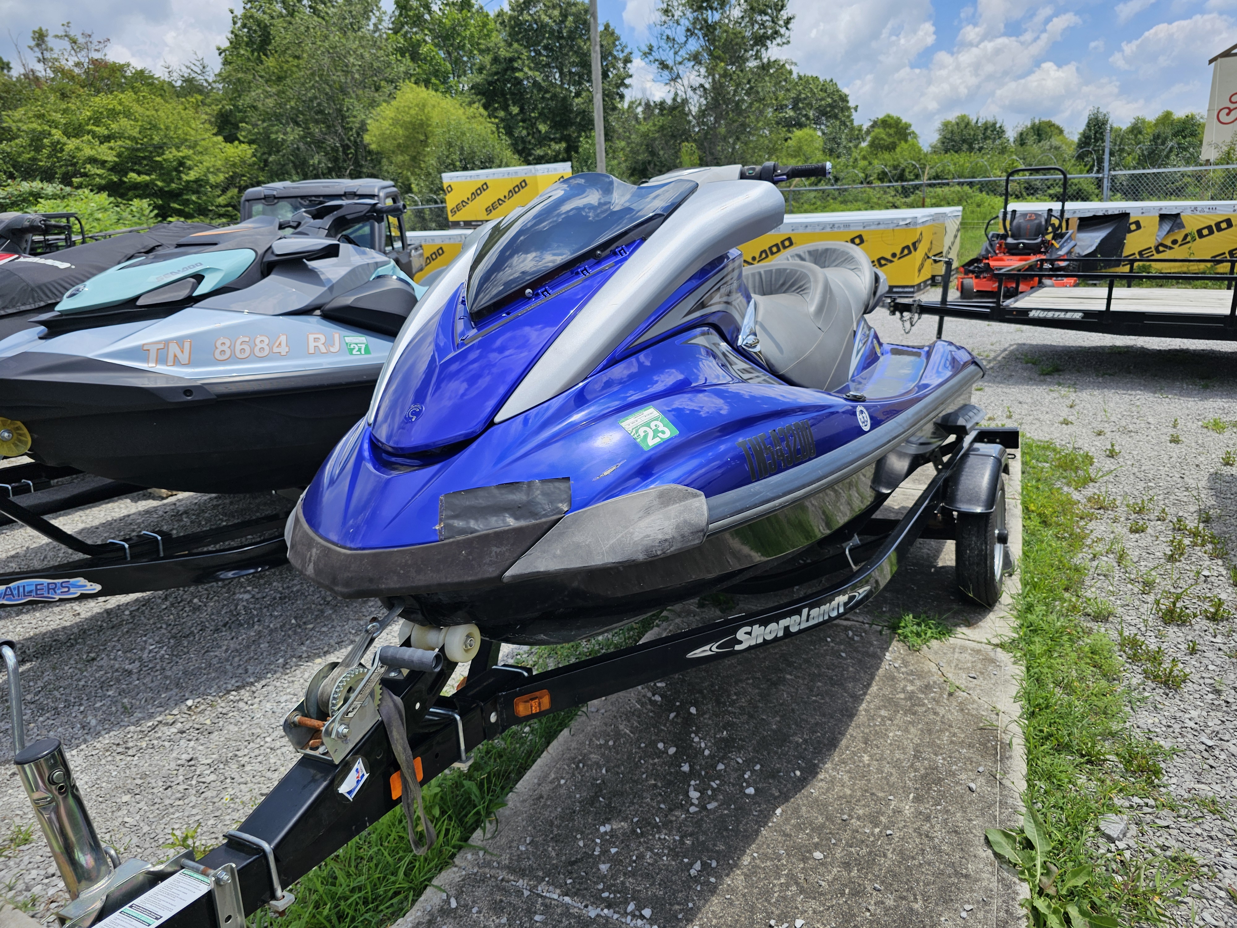 Used 2007 Yamaha FX Cruiser® High Output Metallic Marine Blue