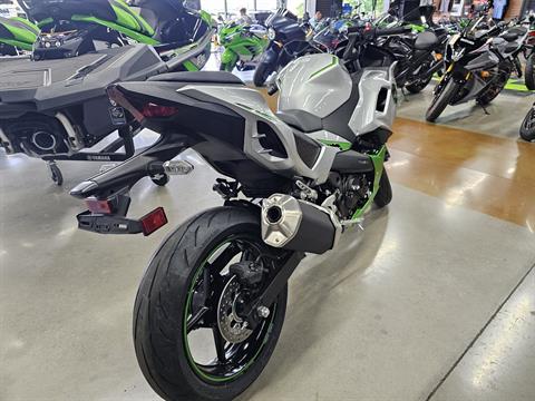 New 2024 Kawasaki Ninja 7 Hybrid ABS Metallic Bright Silver