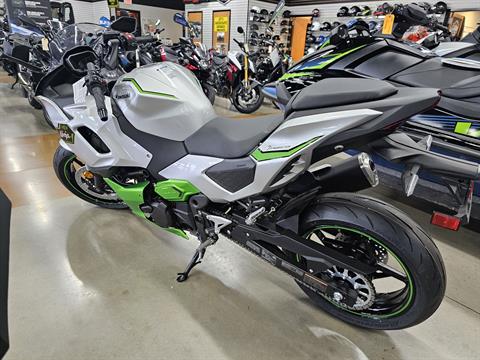 New 2024 Kawasaki Ninja 7 Hybrid ABS Metallic Bright Silver