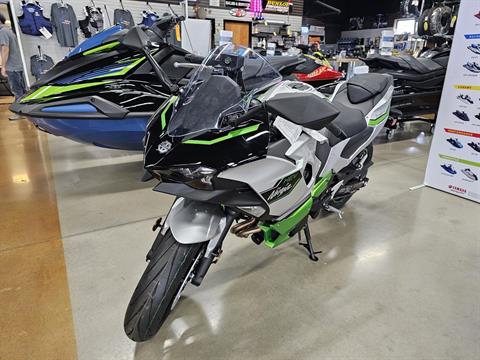 New 2024 Kawasaki Ninja 7 Hybrid ABS Metallic Bright Silver