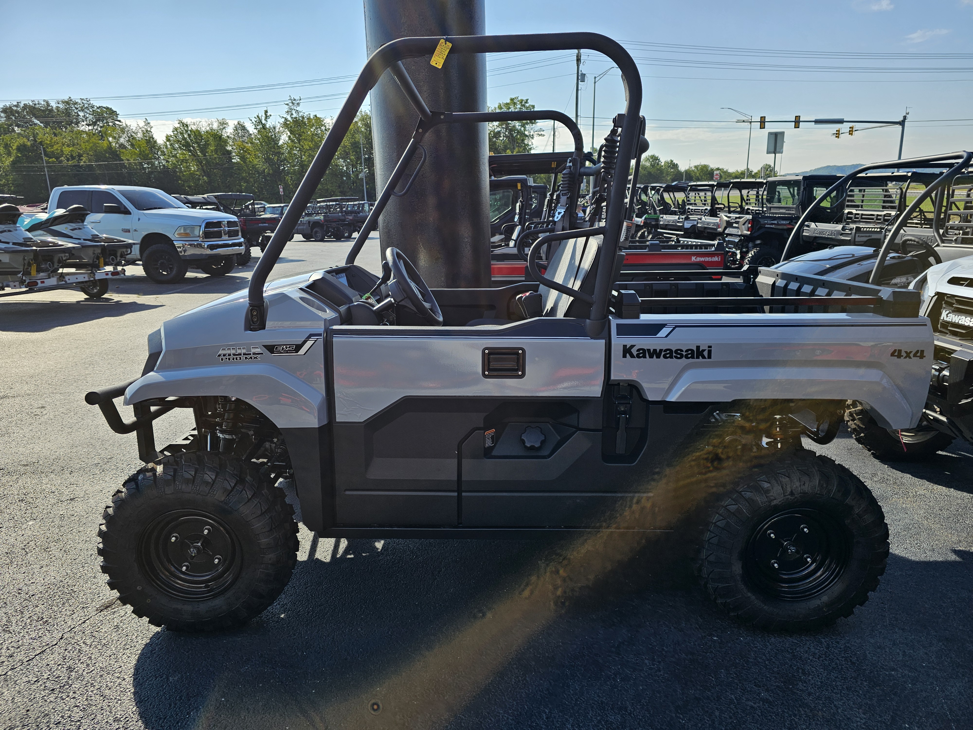 New 2026 Kawasaki MULE PRO-MX™ EPS Gray | Utility Vehicles in