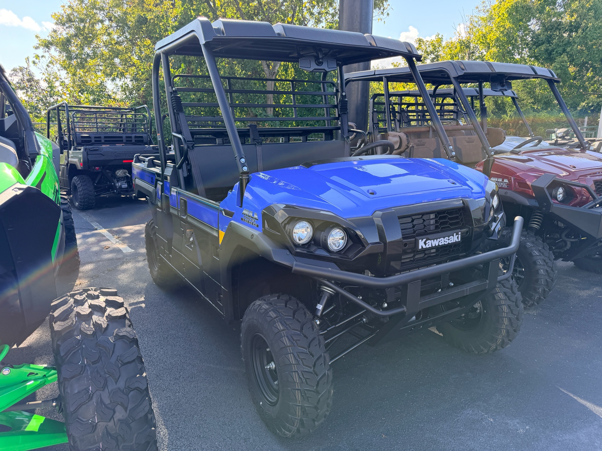 New 2027 Kawasaki MULE PRO-FX™ 1000 HD Edition Vibrant Blue