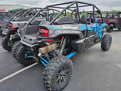 New 2026 Kawasaki Teryx KRX4 1000 eS Sky Blue / Super Black