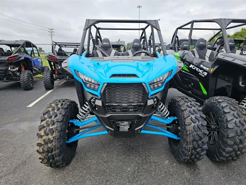 New 2026 Kawasaki Teryx KRX4 1000 eS Sky Blue / Super Black