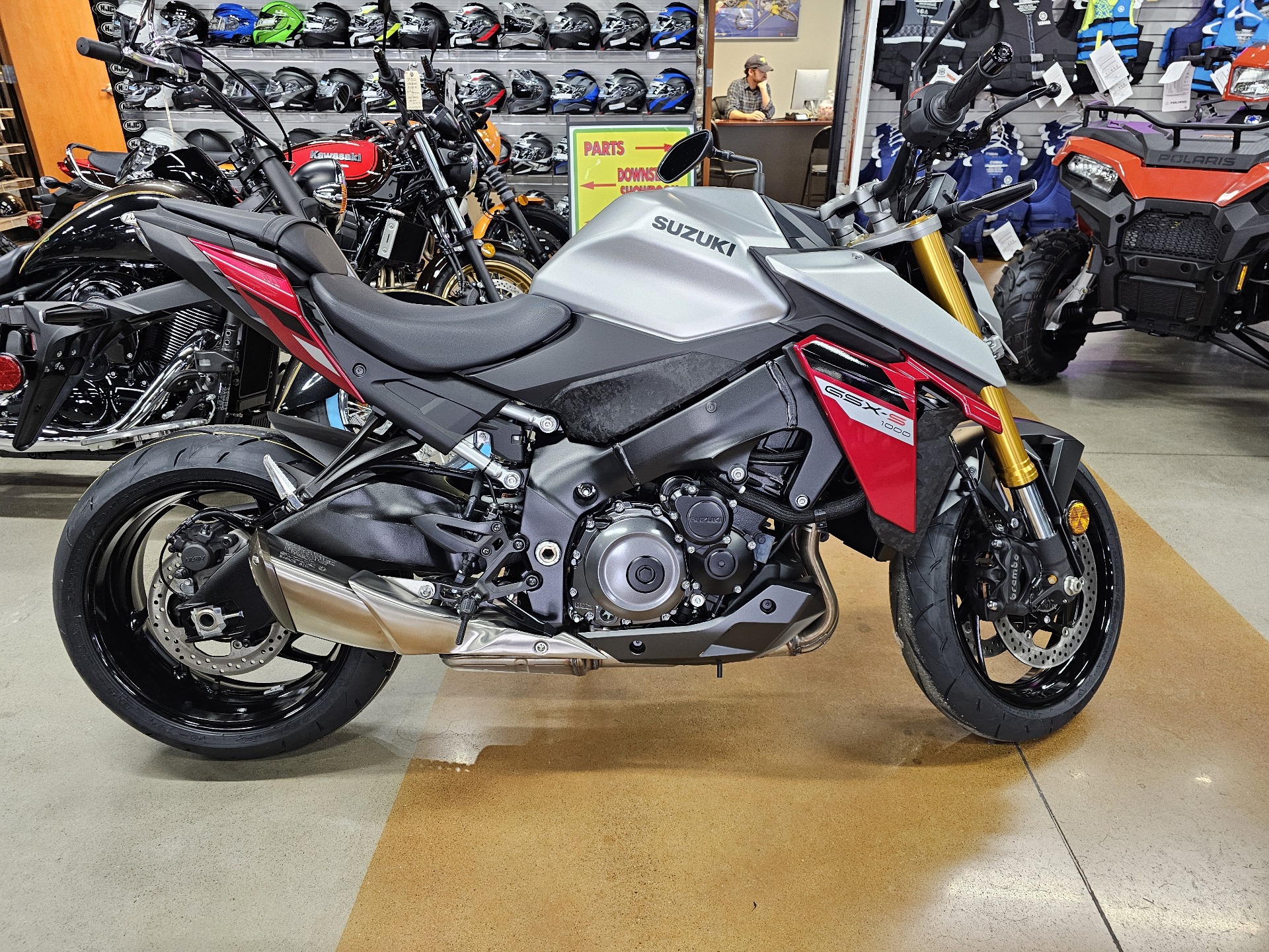 New 2024 Suzuki GSX-S1000 Metallic Matte Sword Silver