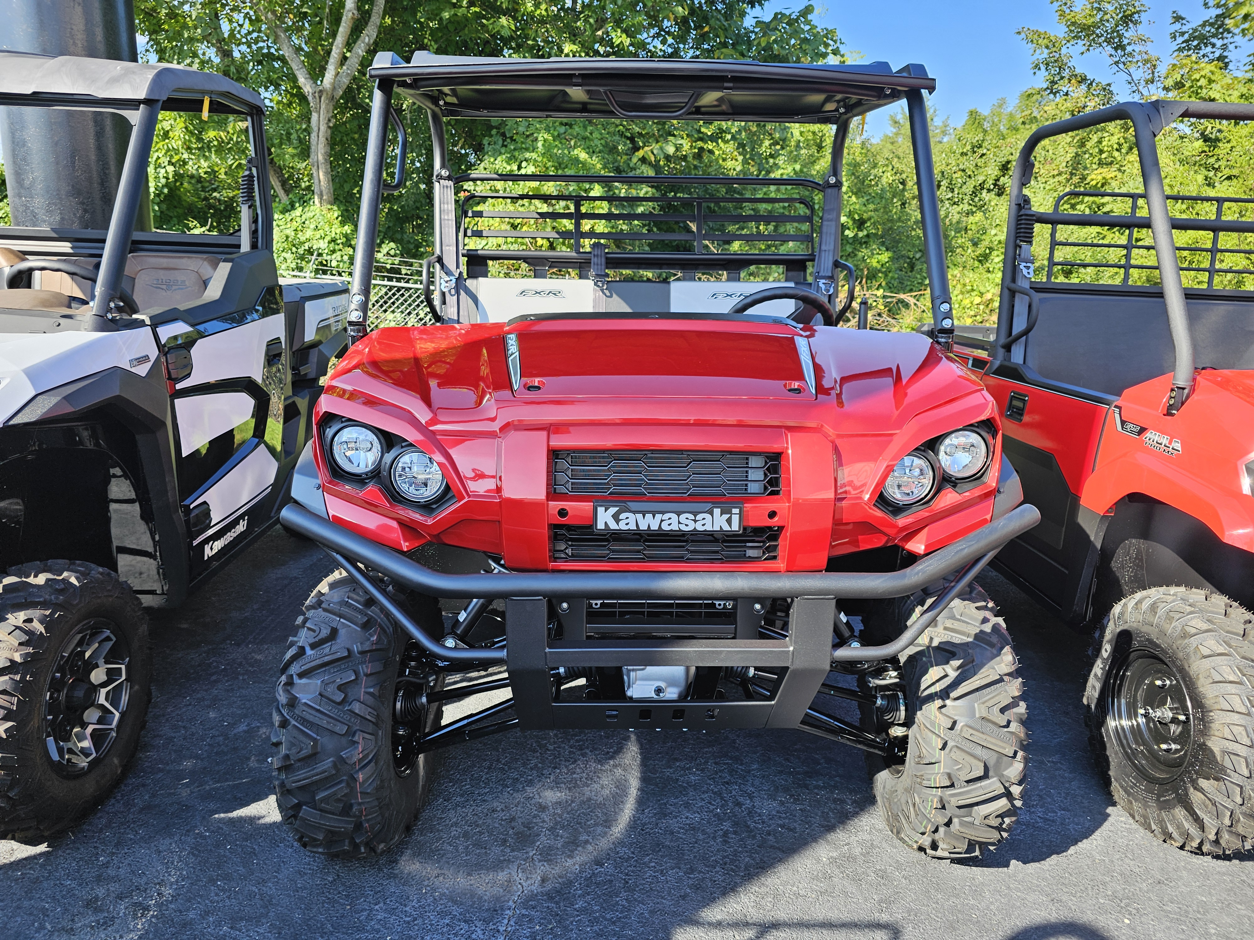 New 2026 Kawasaki MULE PRO-FXR™ 1000 LE Candy Persimmon Red
