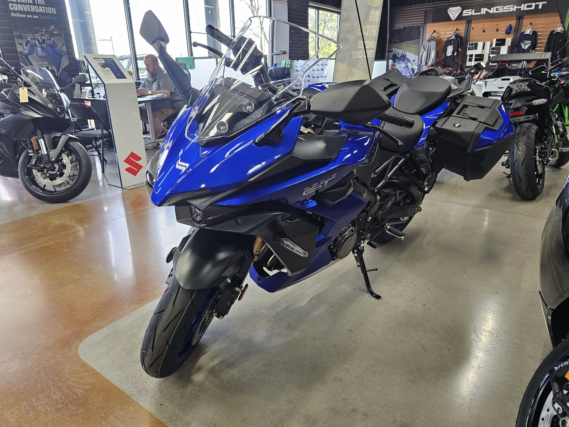New 2025 Suzuki GSX-S1000GT+ Pearl Vigor Blue | Motorcycles in