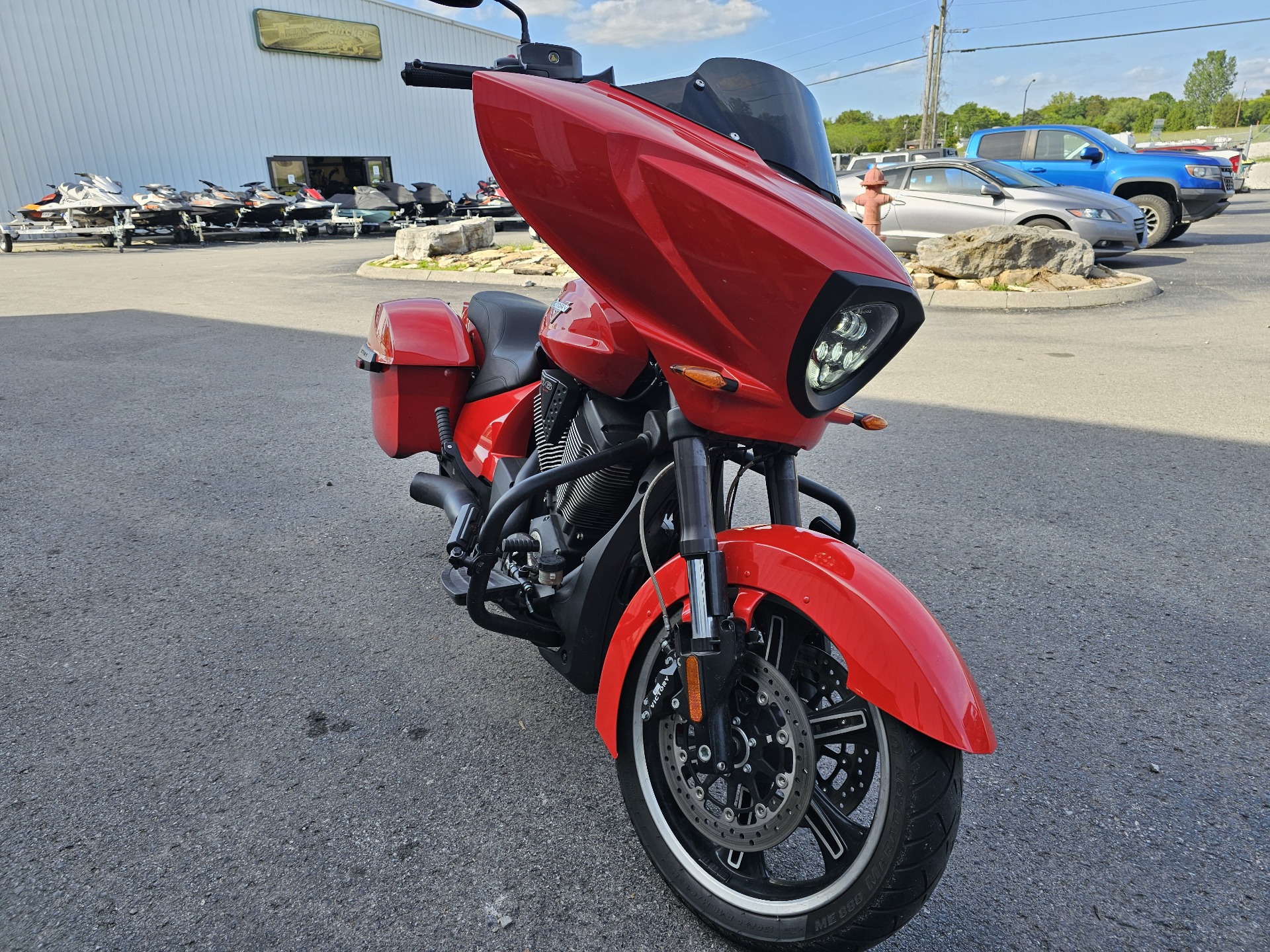 Used 2016 Victory Cross Country Havasu Red With Clear Pearl