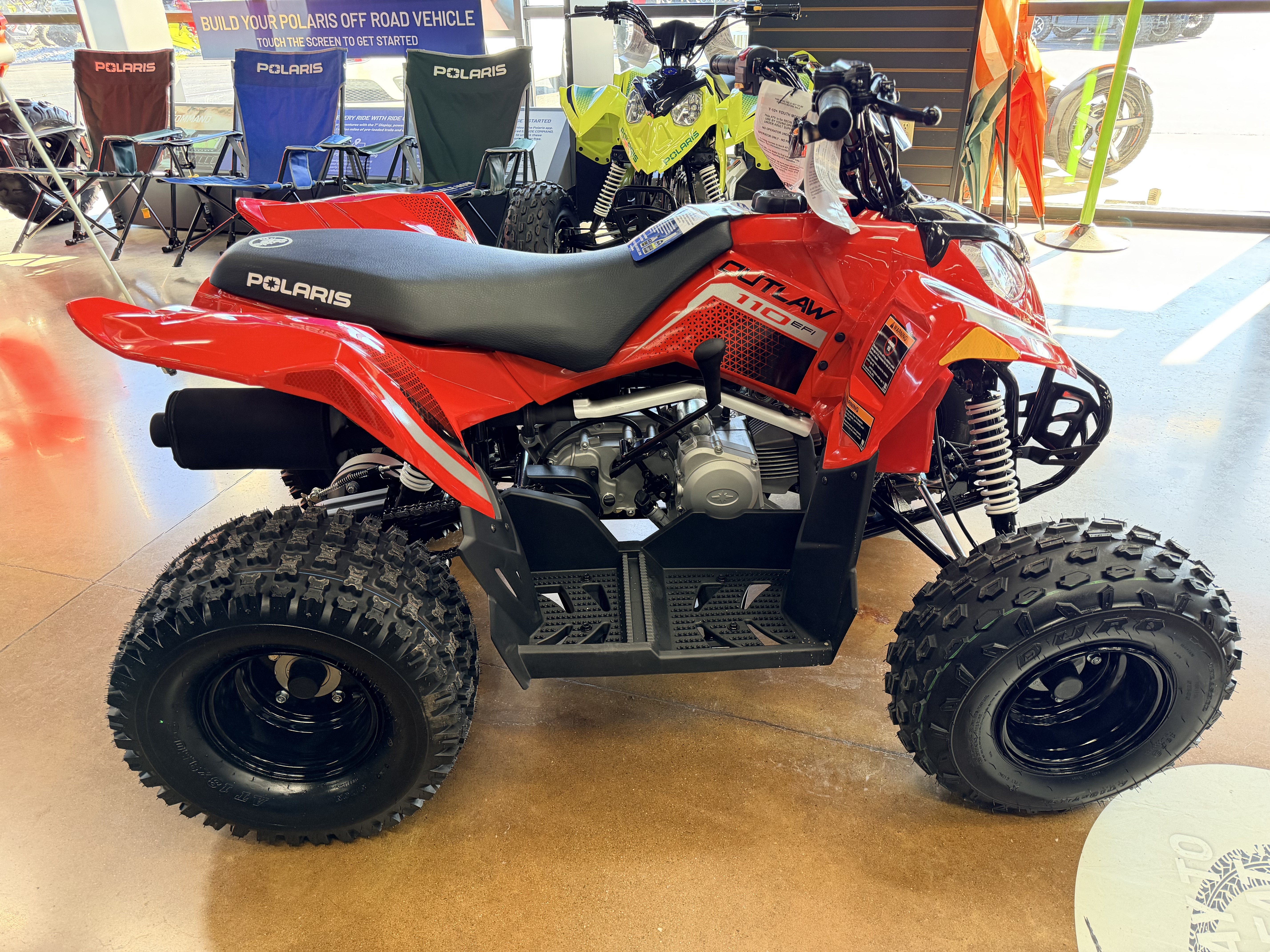 2027 Polaris Outlaw 110 EFI 3